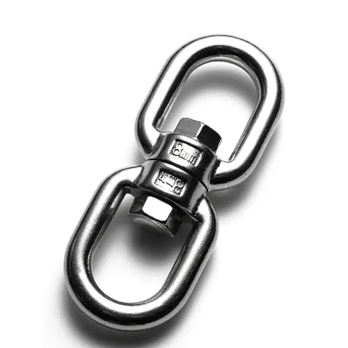 SS EUROPEAN TYPE SWIVEL WITH EYE AND EYE MS0510