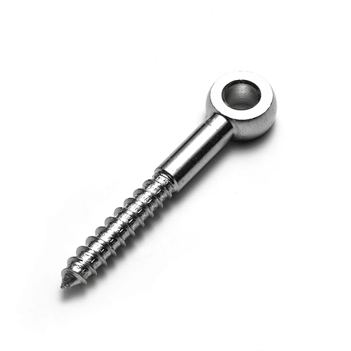 SS WOODEN THREADED EYE SCREW MS0513