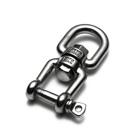 SS EUROPEAN TYPE SWIVEL WITH EYE AND JAW MS0509