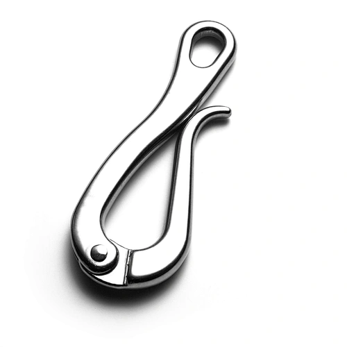 SS PELICAN HOOK WITH RING MS0631