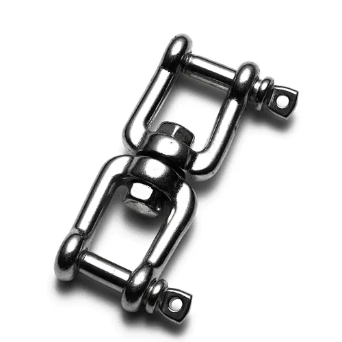 SS EUROPEAN TYPE SWIVEL WITH JAW AND JAW MS0511