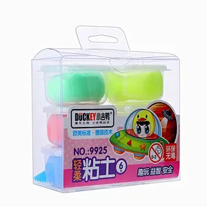 Duckey DIY Magic Clay Super Light Clay set para niños 6 colores