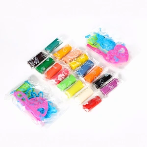 2017 ventas calientes DIY niños artesanales juguetes educativos masa plastilina