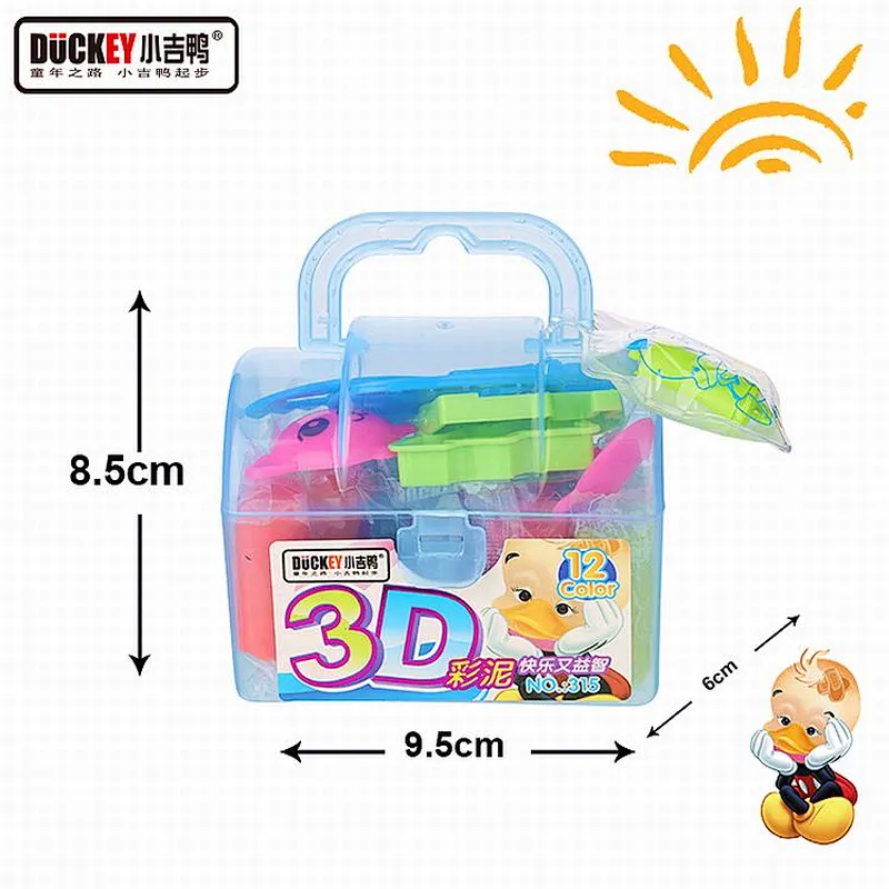 Novedad divertida diy nuevo diseño y popular juego de masa para niños