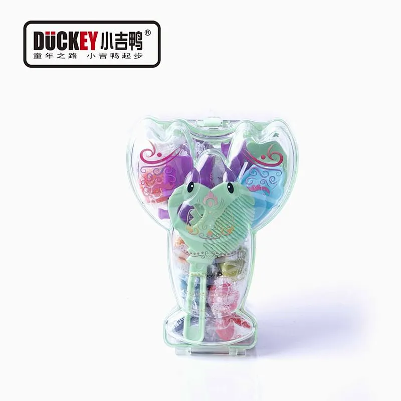 Duckey high Quality Intelligent color play dough toy of shrimp shaped barrel