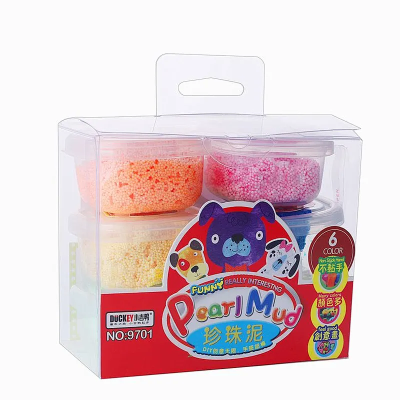 2019 non toxic new air dry foam clay for kids play