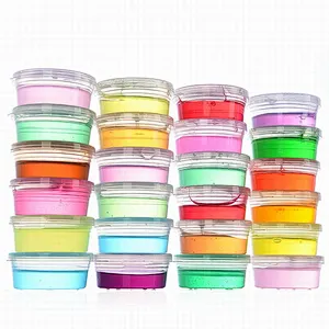 Nuevo 24 colores DIY limo suave regalo de juguete de plastilina de mano inteligente