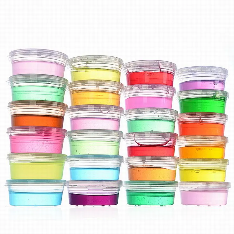 Nuevo 24 colores DIY limo suave regalo de juguete de plastilina de mano inteligente