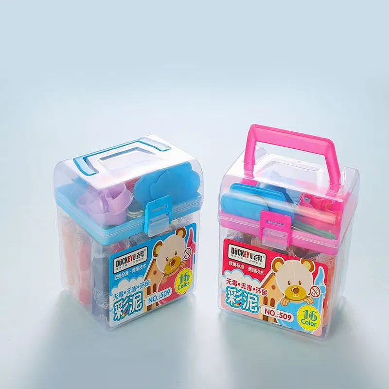 Duckey handcraft Nontoxic High quality color modeling clay play dough for children