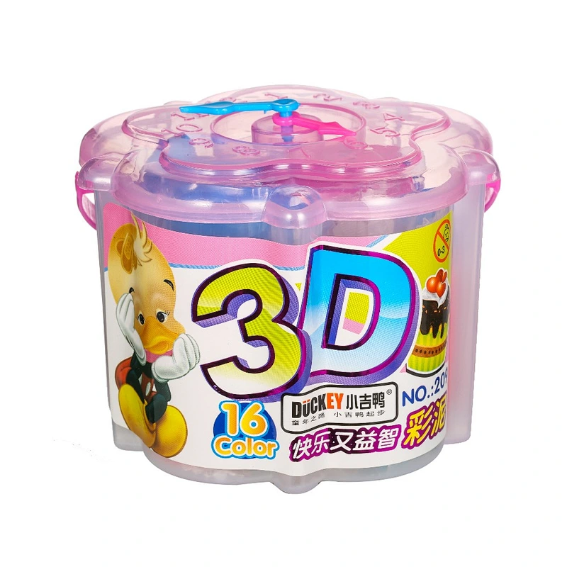 2017 ventas calientes DIY niños artesanales juguetes educativos masa plastilina
