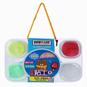 Duckey DIY Magic Clay Super Light Clay set for children 6 color