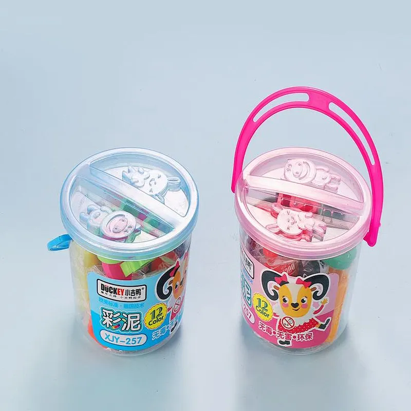 Mejor precio de China 1 dólar papelería plastilina plastilina juego