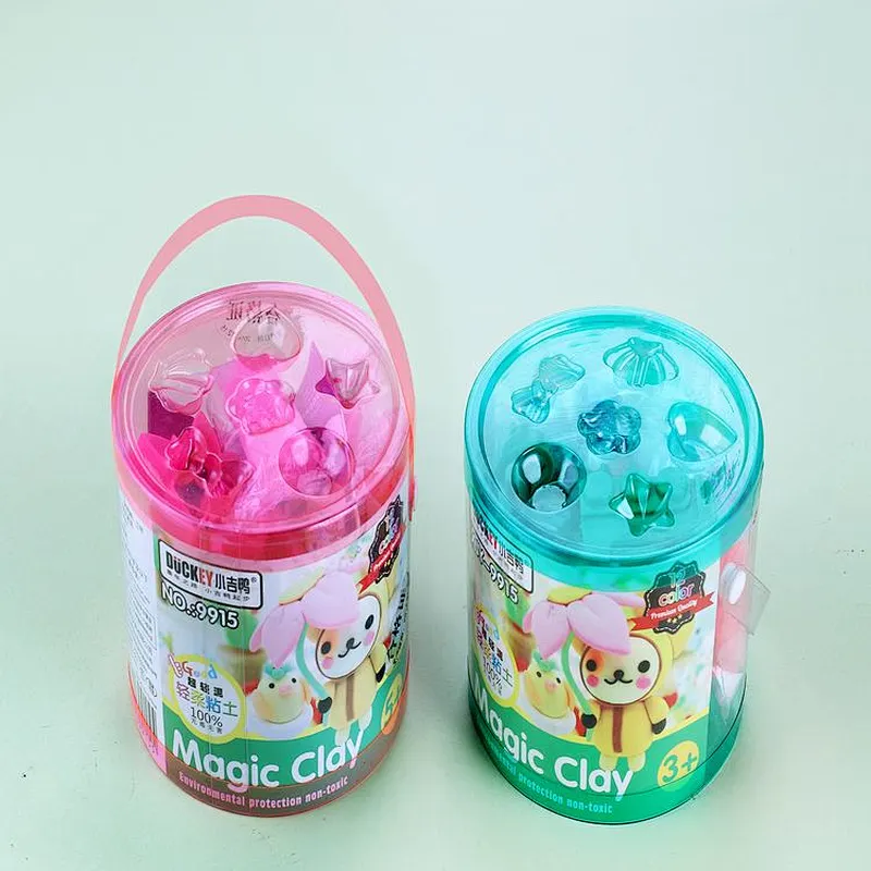 Duckey DIY Magic Clay Super Light Clay set for children 12 color