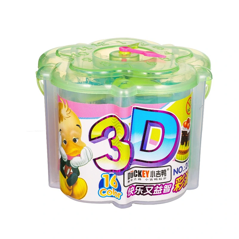 2017 hot sales DIY children craft educational toys dough plasticine