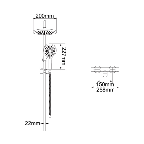shower set