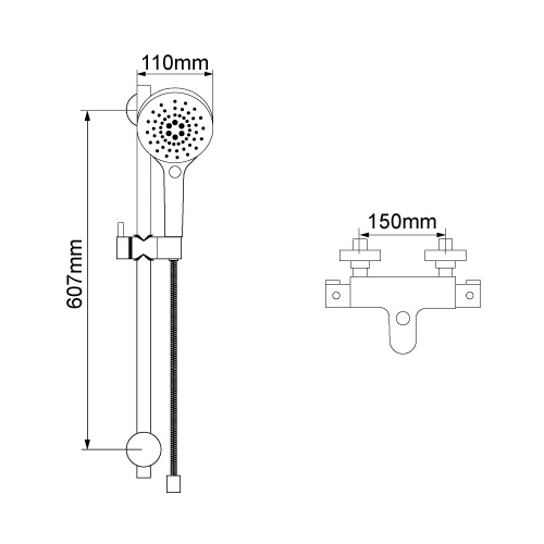 shower set