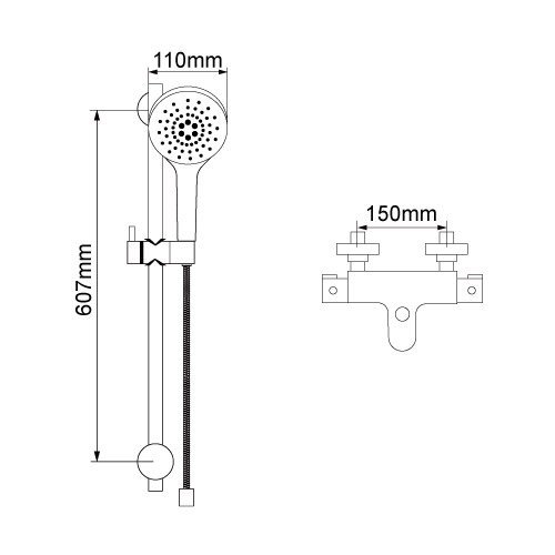shower set