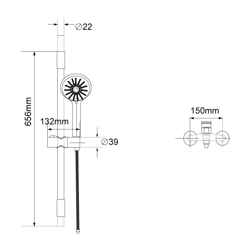shower set