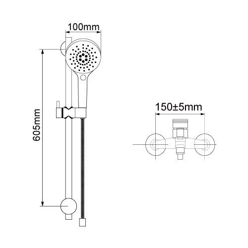 shower set