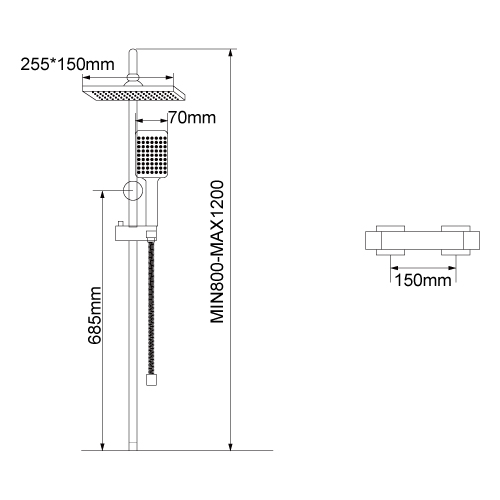 shower set