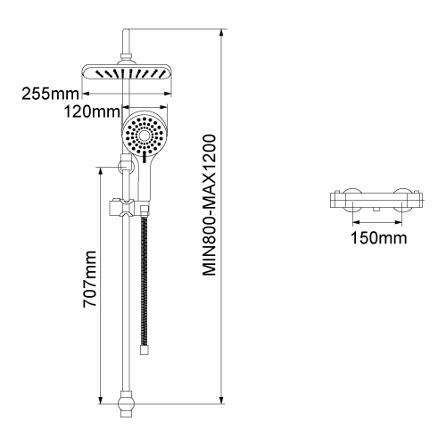 shower set