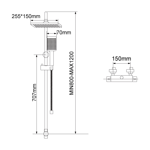 shower set
