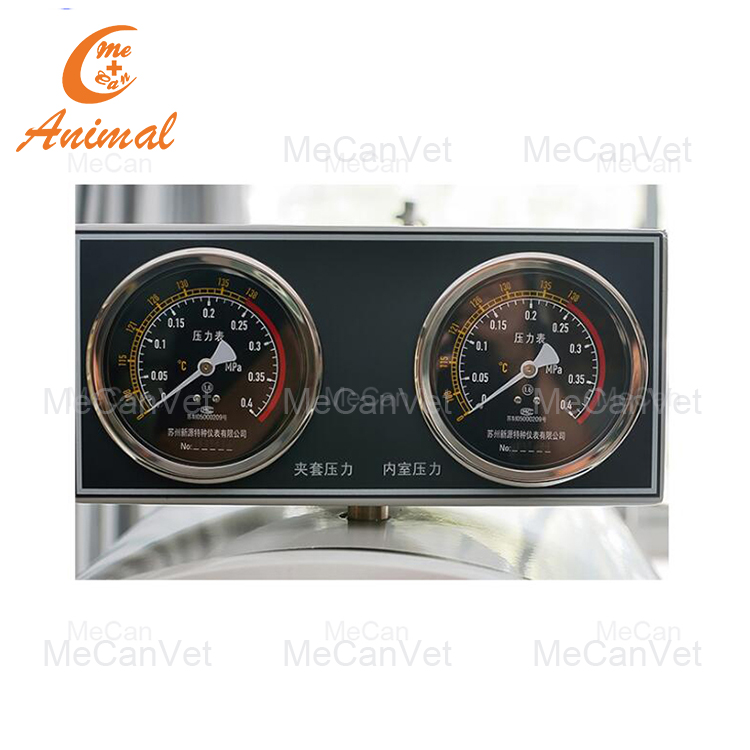 horizontal steam sterilizer autoclave in China Mecan Animal