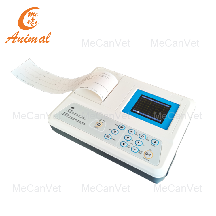 Veterinary 3-Channel Digital ECG Machine
