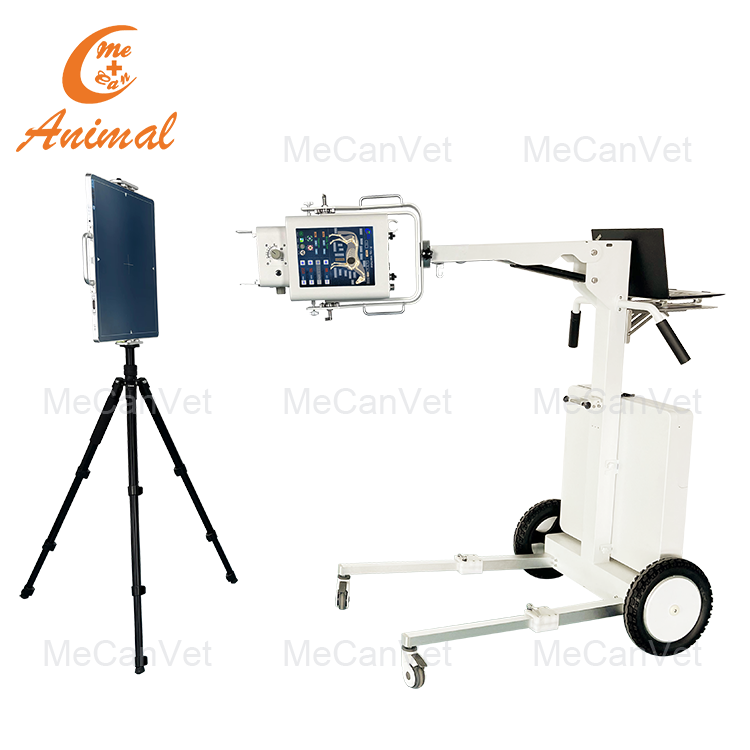 5.6KW Mobile Veterinary X Ray Machine with FPD
