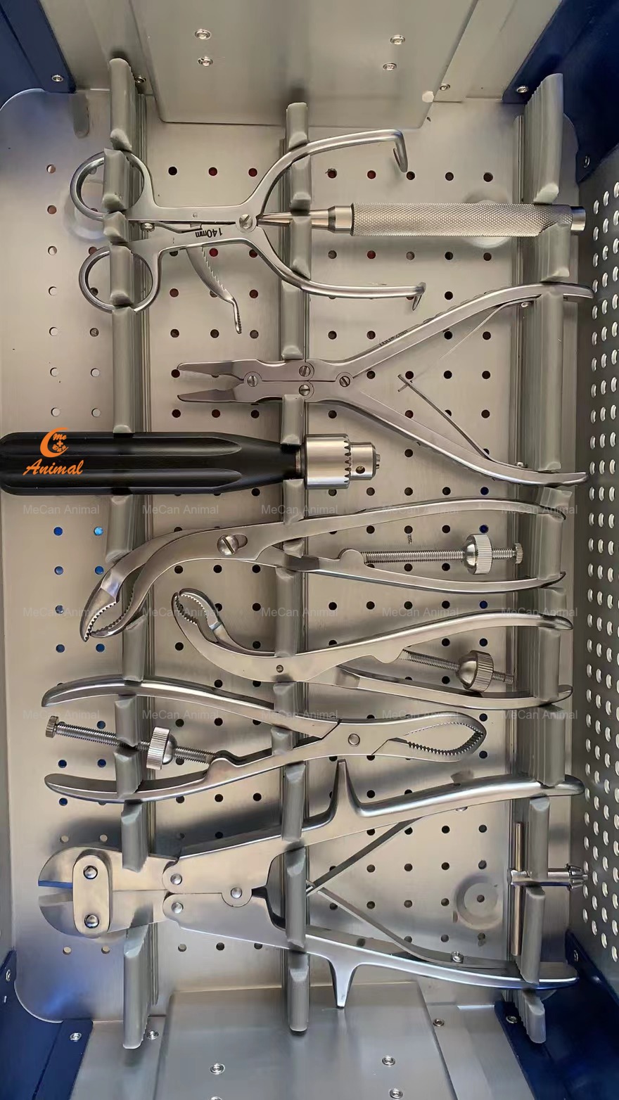 surgical instruments - basic surgical set for veterinary surgeries