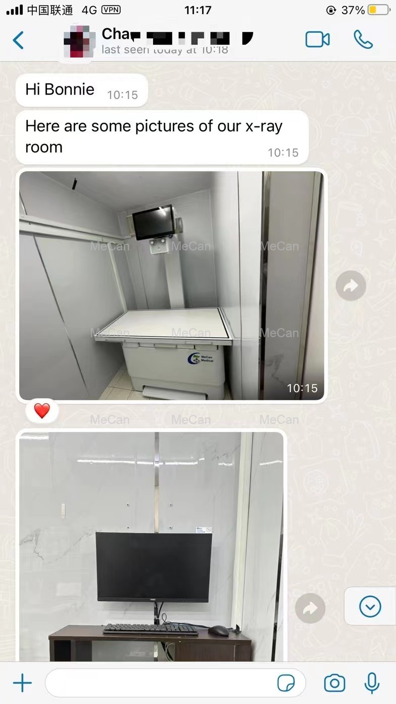 veterinary x ray feedback about customer with sale