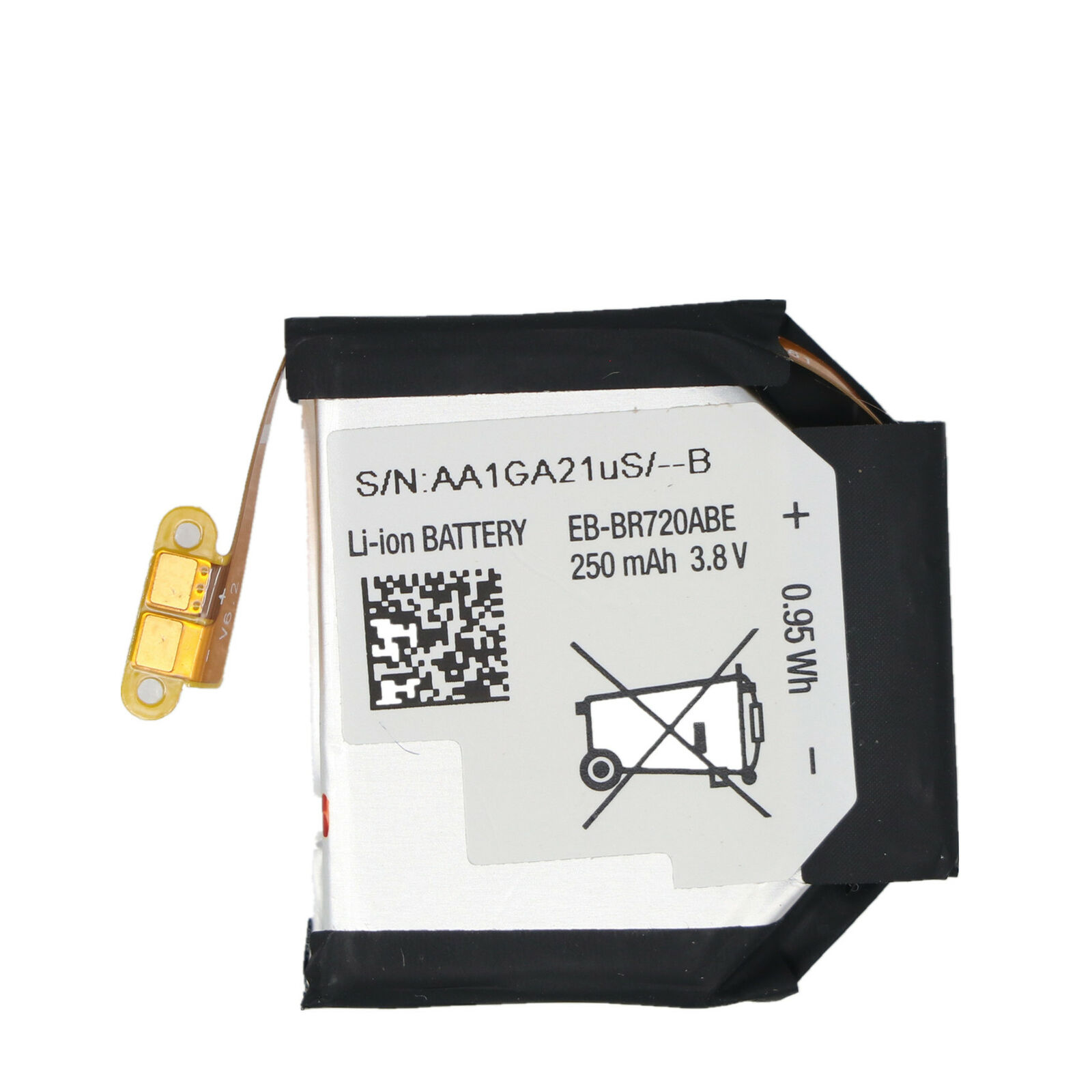 EB-BR720ABE Replacement Battery for Samsung Galaxy Gear S2 , Gear S2 SM-R720 / Gear S2 Classic SM-R732