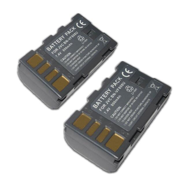 Replacement Battery for JVC BN-VF808 BN-VF808U BN-VF815 BN-VF815U BN-VF823 BN-VF823U and JVC MiniDV, Everio specified camcorders