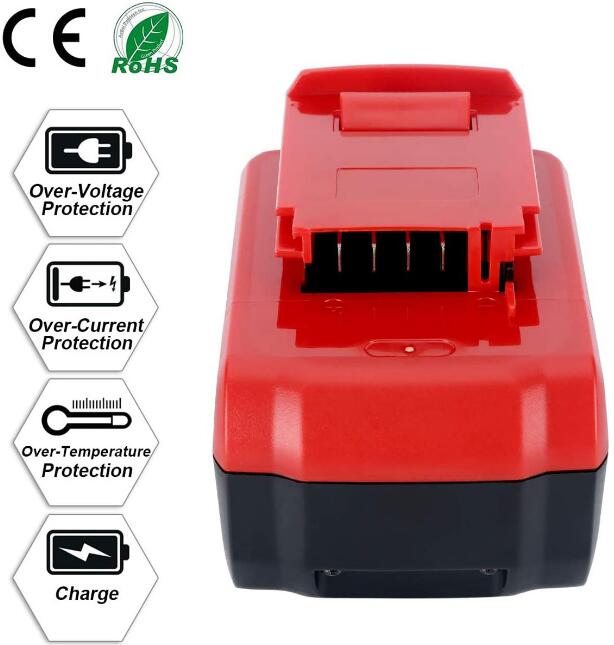FITS FOR Porter Cable 18V4.0Ah LI-ION PC18BlRX PC18BlX