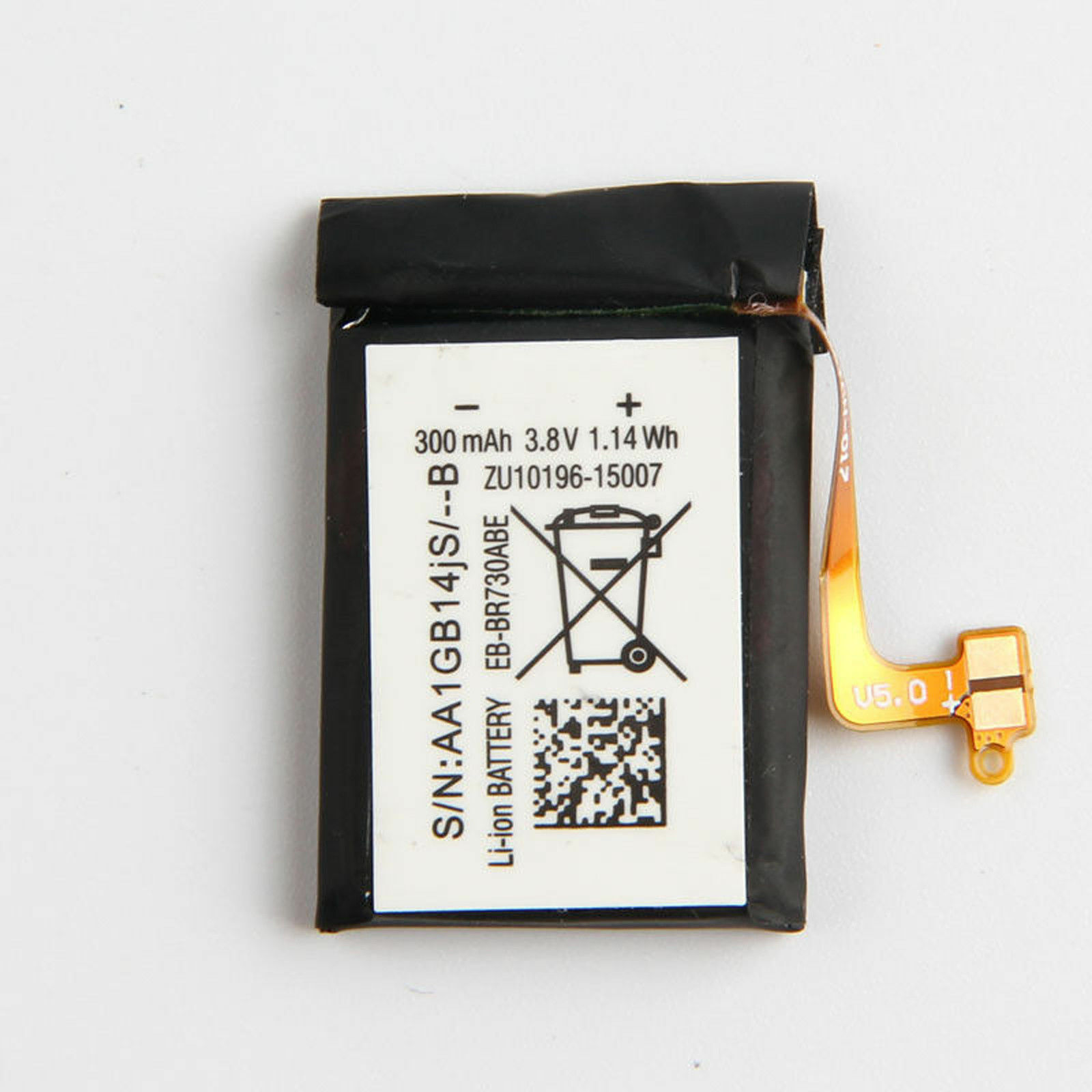EB-BR730ABE Replacement Battery for Samsung Gear S2 3G Version SM-R730A,SM-R730V,SM-R600,SM-R735A