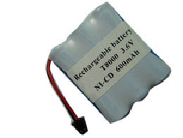 Replacement battery for TOSHIBA TRB-8000