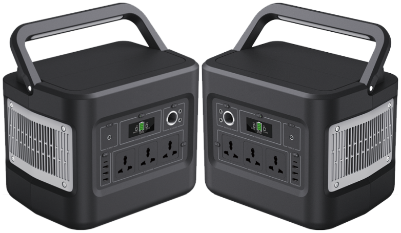 Portable Power Station 1036wh, 1000W Solar Power Generator with Pd 100W Quick Charge and 2 AC Outlets, Backup Lithium Battery for Outdoor Use Camping RV