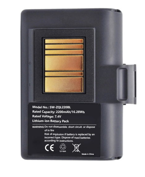 Replacement Battery for Zebra QLN220, QLN320, ZQ500, ZQ510, ZQ520 P1031365-059