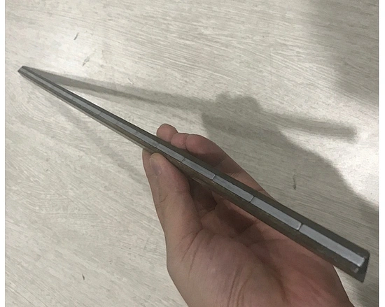 magnetic steel chamfer