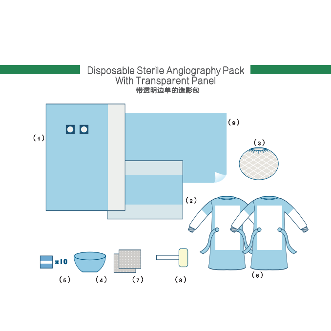 sterile surgical drape pack