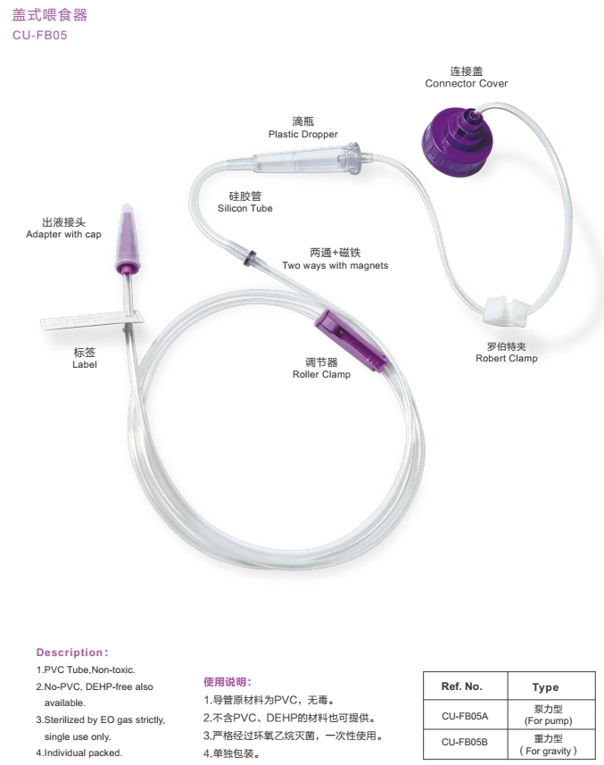 enteral feeding set
