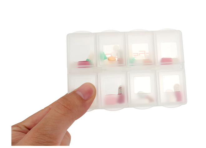 medicine pill box container