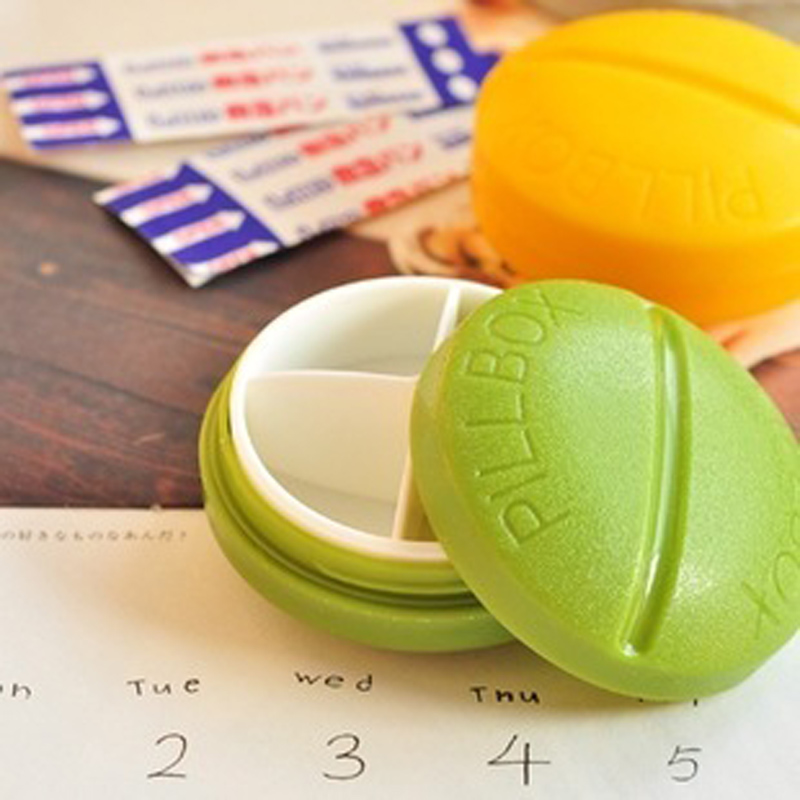 pill compartment storage box