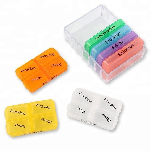 7 days pill container