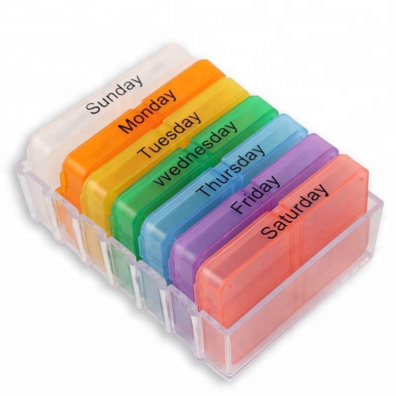 7 days pill container
