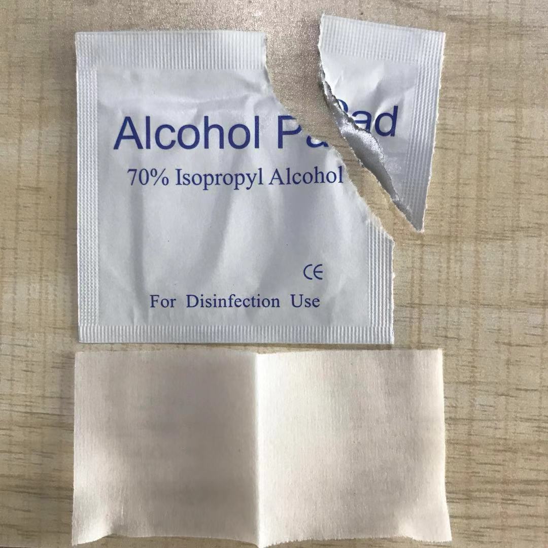 medical alcohol prep pad