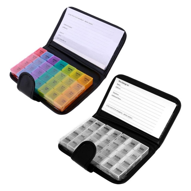 7 days pill organizer