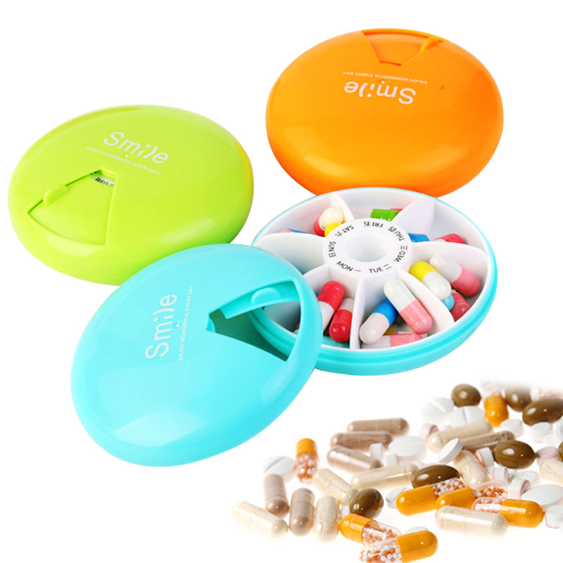 pill compartment storage box