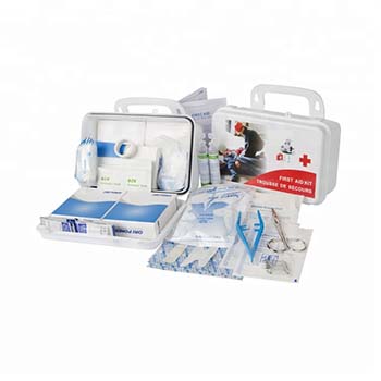 plastic first aid box