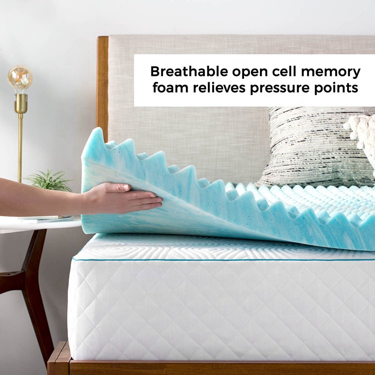 memory foam mattress topper